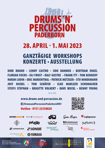 Drums n Percussion Flyer 2023